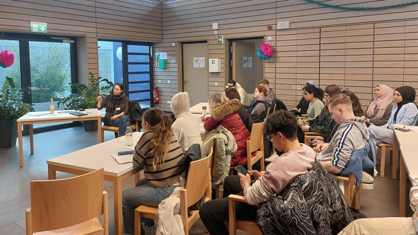 Die Auszubildenden des Berufsbildungszentrum Erbendorf zu Gast in der Werkstätte