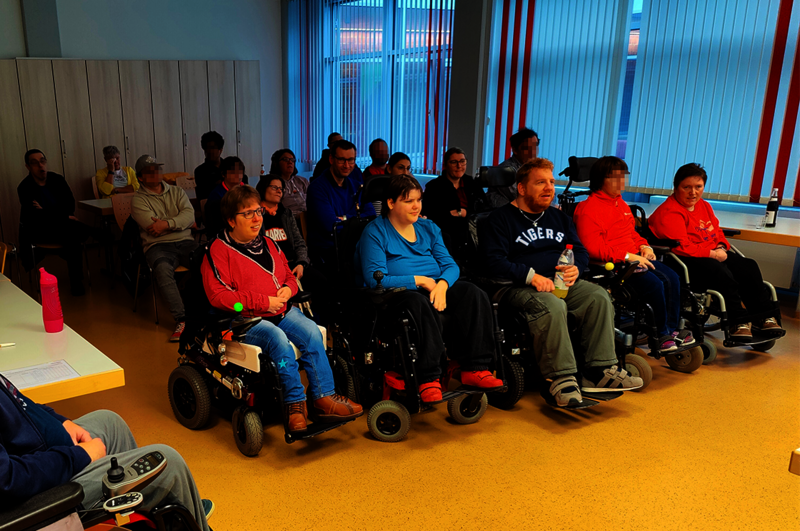 Unsere Mitarbeiterinnen und Mitarbeiter bei der Prüferschulung.