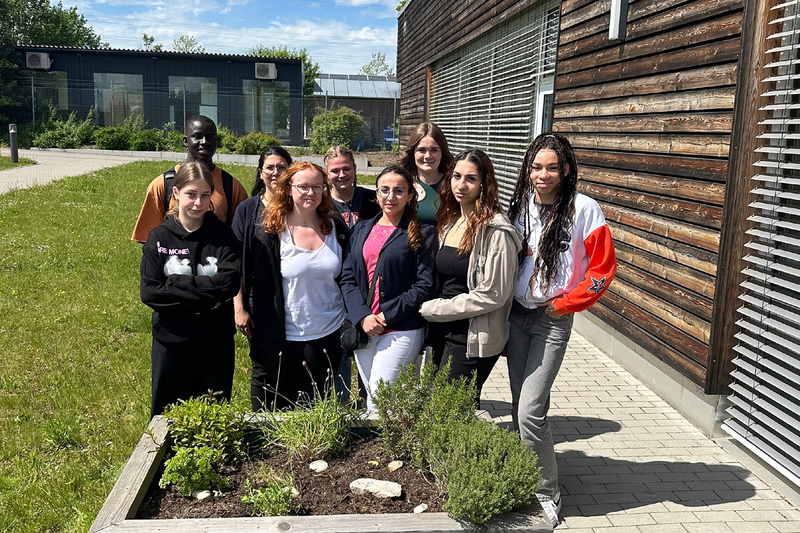 Die Klasse S10 zu Besuch in der St. Johannes Werkstätte.