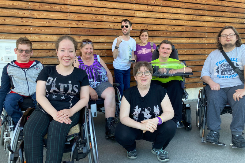 Die Werkstatträte und Frauenbeauftragten der St. Johannes Werkstätte Regensburg und der Werkstätte Wichernhaus Altdorf der Rummelsberger Diakonie